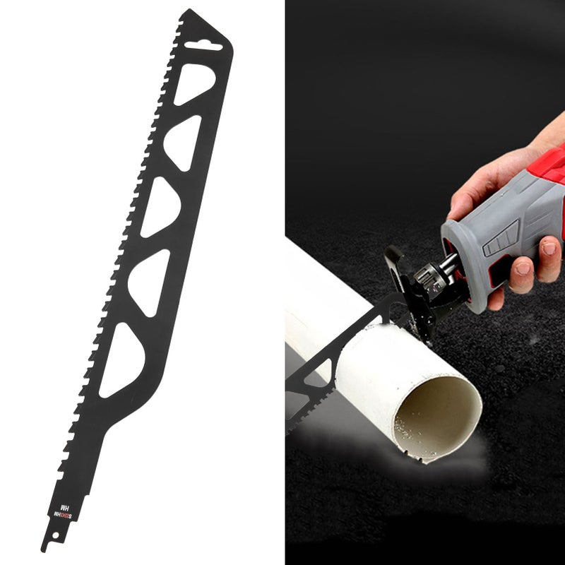 Saw Blade Alloy Steel Stone Gas Brick Cut Tool Electric Reciprocating Saw Accessories 455mm - Image 2