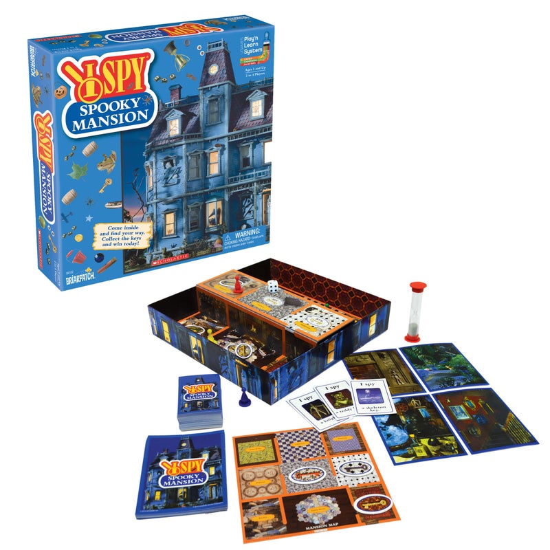 Briarpatch, I SPY Spooky Mansion Game, Based On Search and Find Books, Preschool Learning For Kids - Image 1