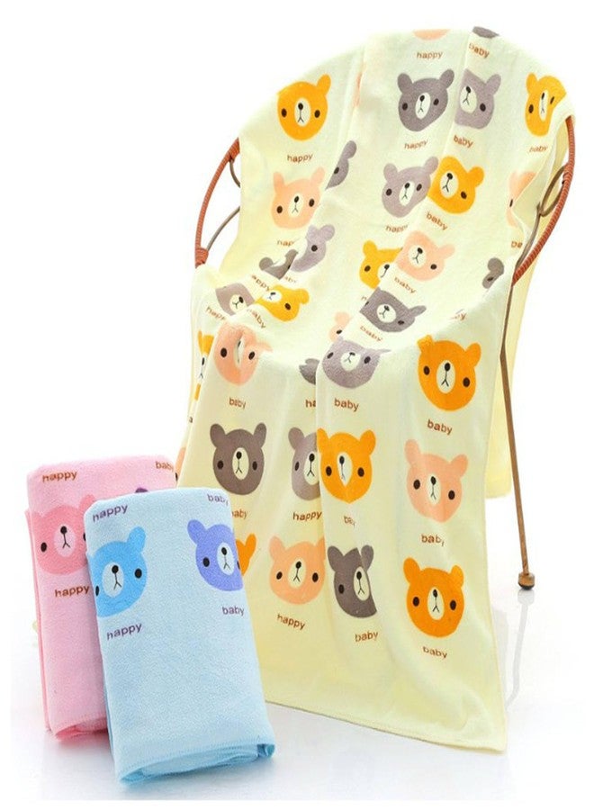 Closecret Cotton Printed Baby Bath Towel - Quick-Dry, Super Soft & Absorbent Gentle on Skin | Perfect for Newborns Infants & Toddlers (0-1 Year) (Cute Cartoon Characters) (Light (Pack of 1)) - Image 4