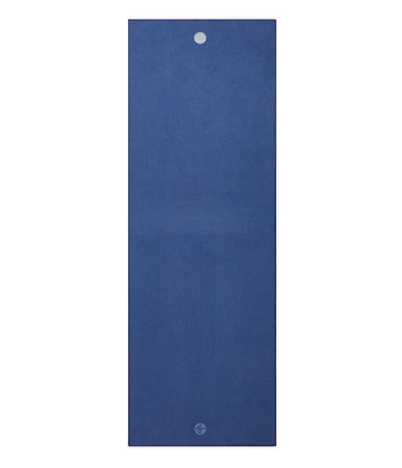 Manduka Yogitoes Hot Yoga Mat Towel - 71" | Moisture Activated Grip | Patented Silicone Nubs | Highly Absorbent, Durable & Easy Care | Made from Recycled Materials | 71 x 24 Inches | Moon - Image 4