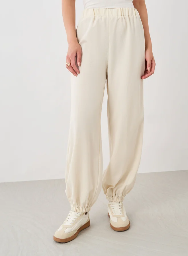Take Two Embroidered Relaxed Fit Cuffed Pants