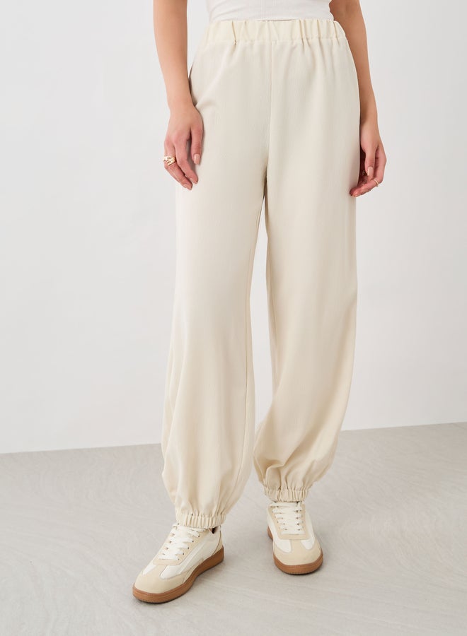 Take Two Embroidered Relaxed Fit Cuffed Pants  - Image 3