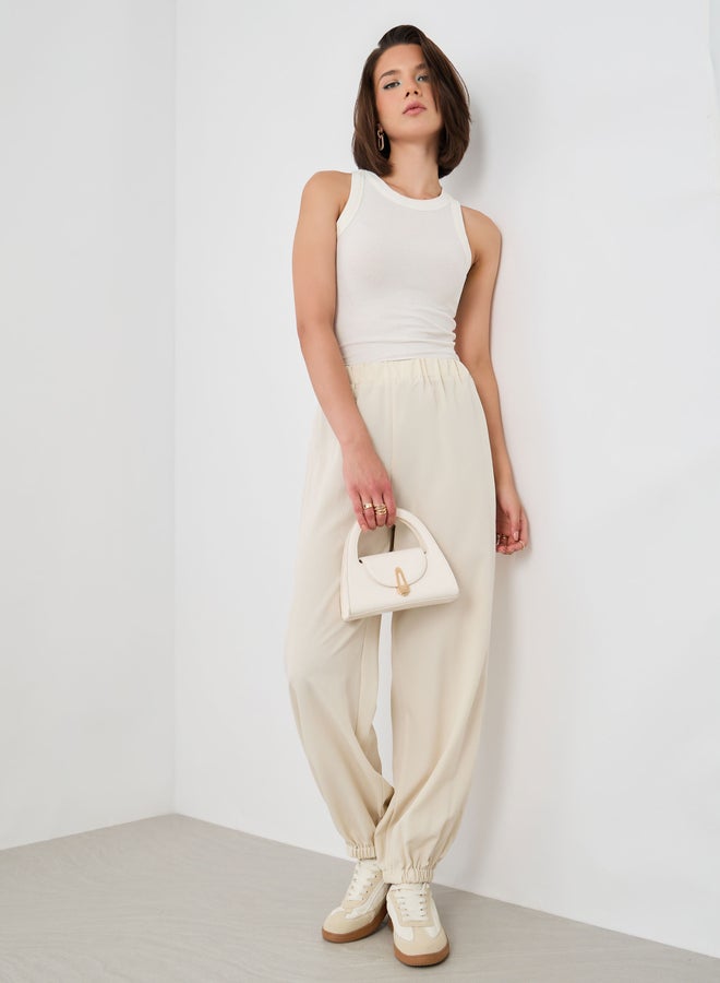 Take Two Embroidered Relaxed Fit Cuffed Pants  - Image 2