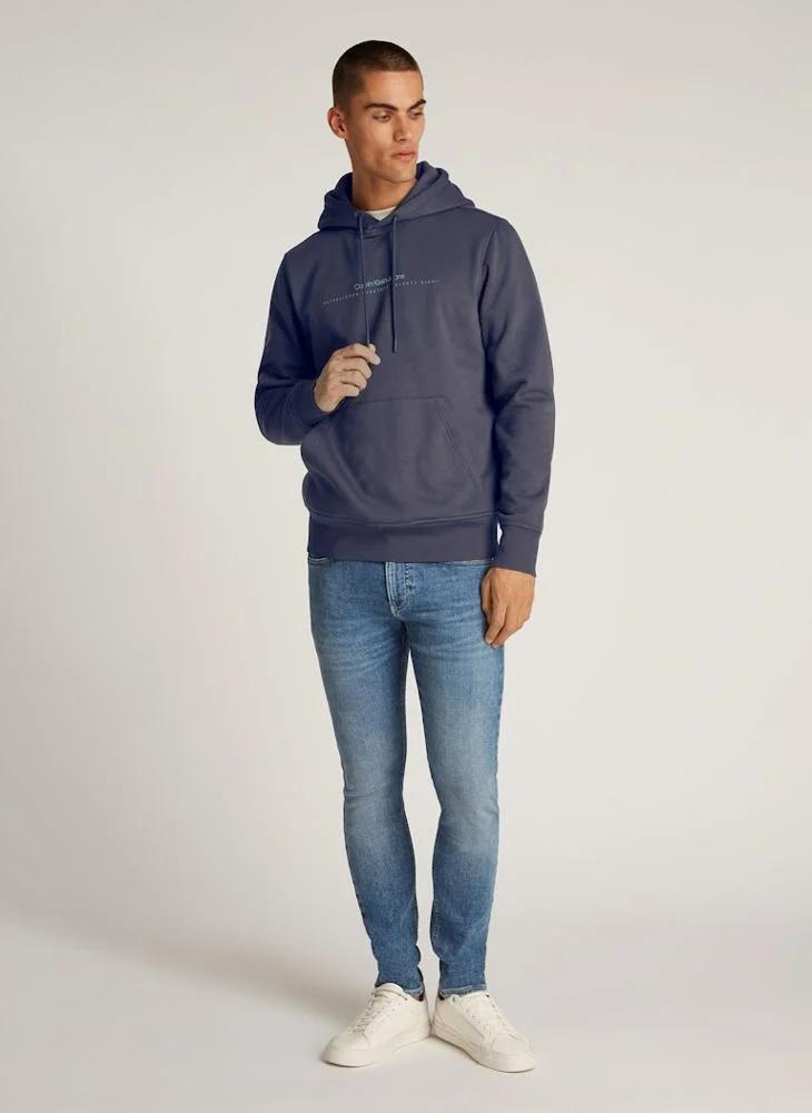 كالفن كلاين جينز Graphic Print Hoodie