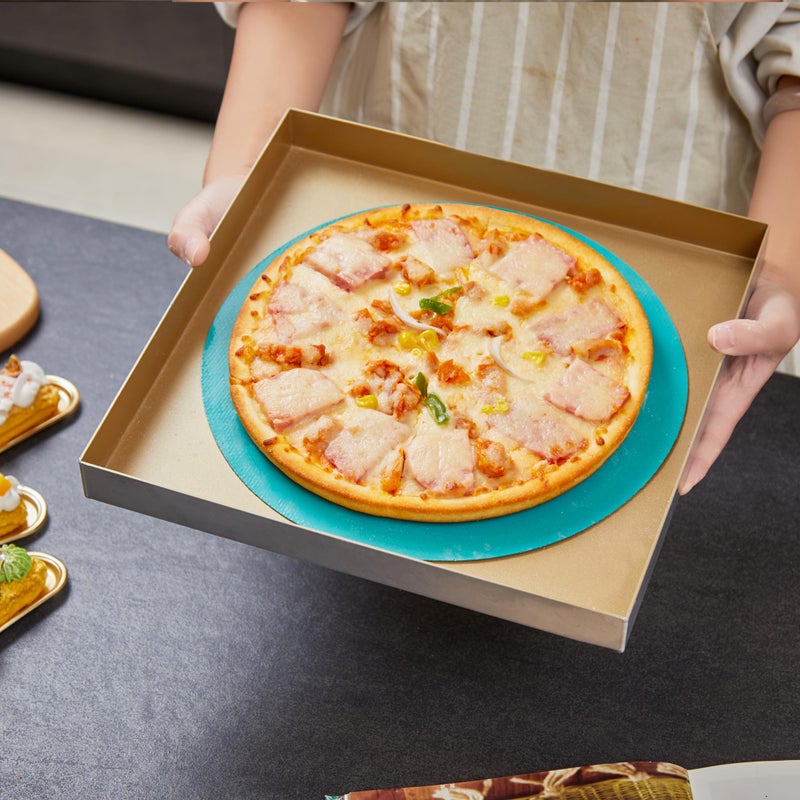 GUYDREMAT 9-Inch Silicone Baking Mats Set of 2 - Non-Adhesive, Heat Resistant Up to 480Â°F, Durable for Baking Cakes, Pizza, Pastries, Bread, Easy Storage, Ideal for Convection Ovens - Image 5