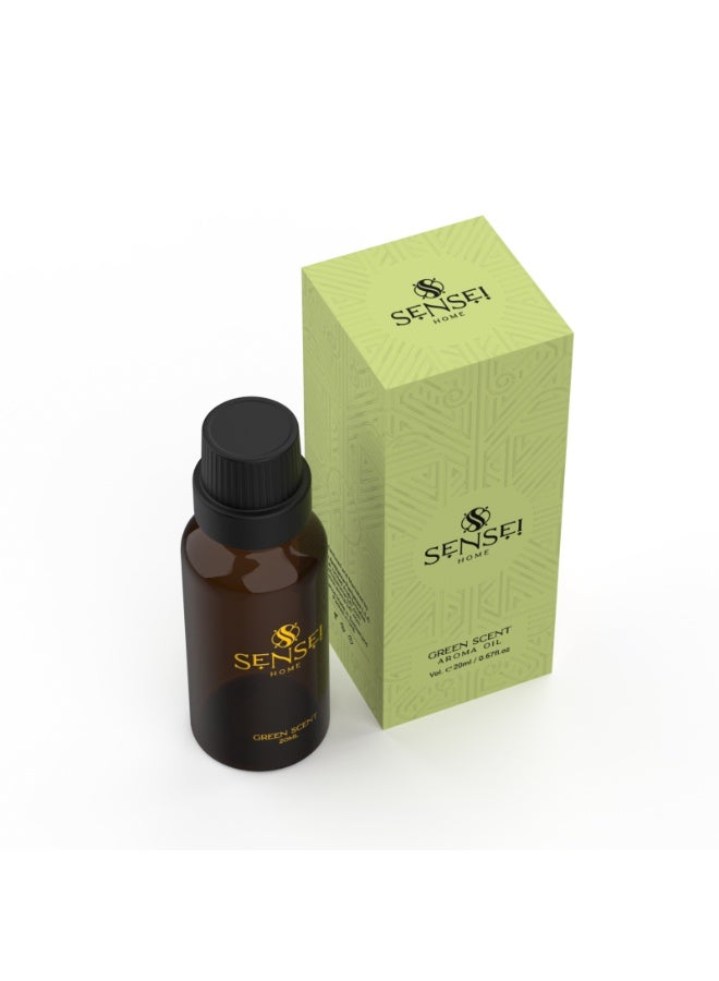 SENSEI Diffuser Oil for Sensei Mino Devices | 20ml Refill Cartridge | Green Herbal Floral Scent - Image 3