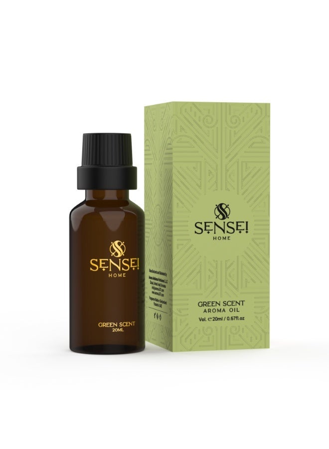 SENSEI Diffuser Oil for Sensei Mino Devices | 20ml Refill Cartridge | Green Herbal Floral Scent - Image 1