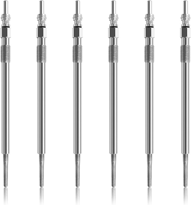 Ensun 68102087AA 6 Pcs Dual Coils Diesel Glow Plug Set for Freightliner, Dodge, and Mercedes-Benz - Image 1