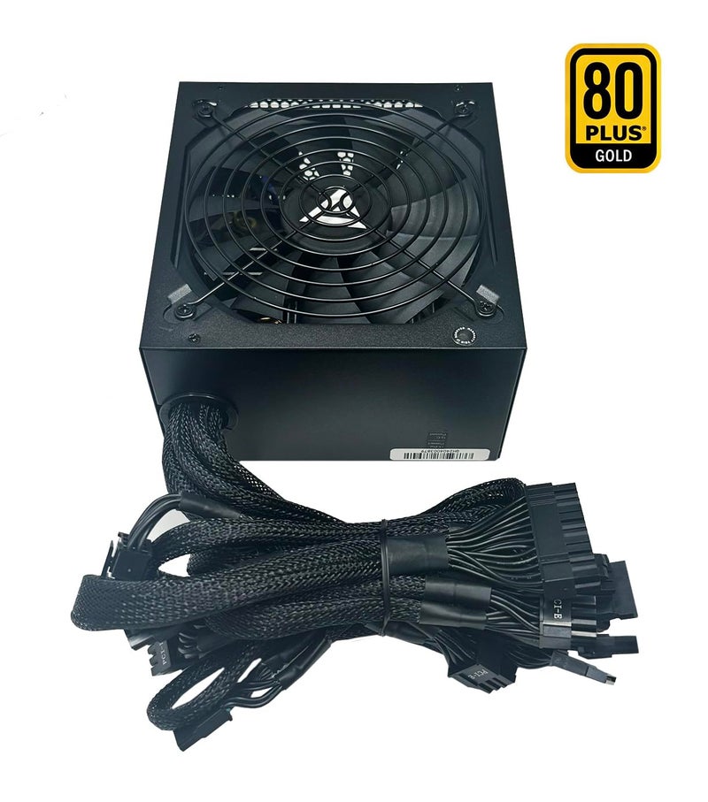 Apevia ATX-PR800W Prestige 800W 80+ Gold Certified, RoHS Compliance, Active PFC ATX Gaming Power Supply - Image 4