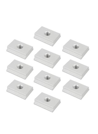M8 T Slot Nut, 10 Pieces Aluminium Sliding T-nut Threaded Track Nut Block for Woodworking Tool Fastener - pzsku/Z3C55120DF46B4A6282B0Z/45/_/1700800369/f847ed71-e093-46c7-8cbf-7d6cc8aa1eae