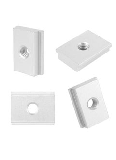 Y&D M8 T Slot Nut, 10 Pieces Aluminium Sliding T-nut Threaded Track Nut Block for Woodworking Tool Fastener  - Image 2