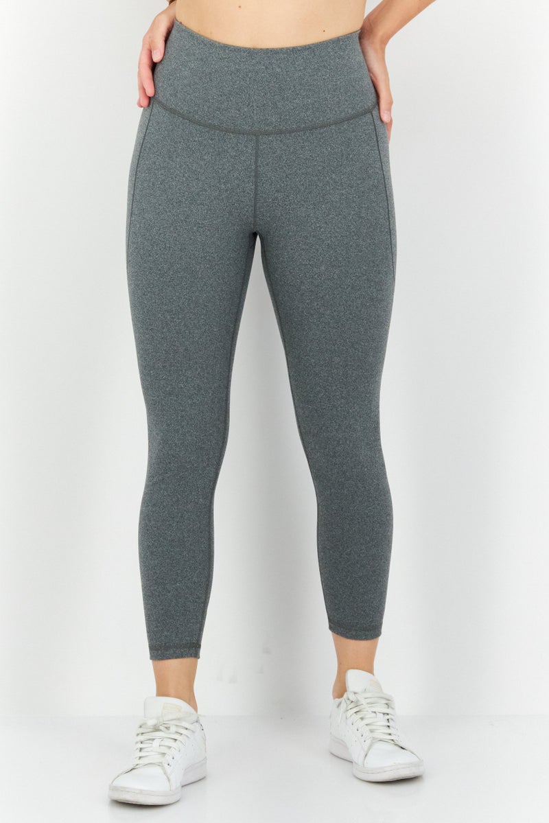 Adidas Women Tight Ft Training Leggings, Grey - Image 1