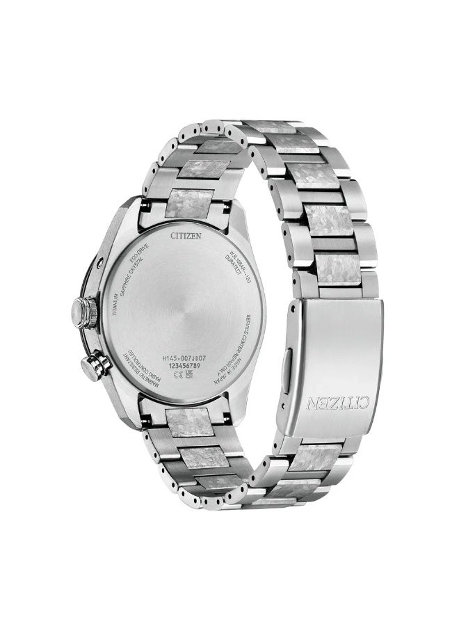 CITIZEN Limited Edition ATTESA Platinum Shine Eco-Drive Watch CB0284-66A, 40.6 mm Silver Dial, Super Titanium Case & Bracelet, 100 m WR - Image 3