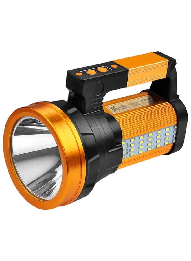 Thermarest Flashlight, High Brightness, Long Battery Life, Patrol Handheld Searchlight, Outdoor Long-range Rechargeable Illumination Lamp 9918 - Image 1