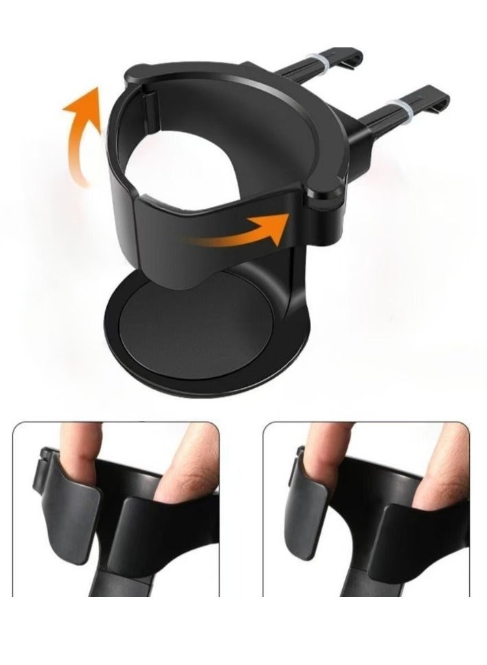 Generic Car Cup Holder Air Vent Outlet Drink Coffee Bottle Holder Stand Car Universal Accessories  - Image 3