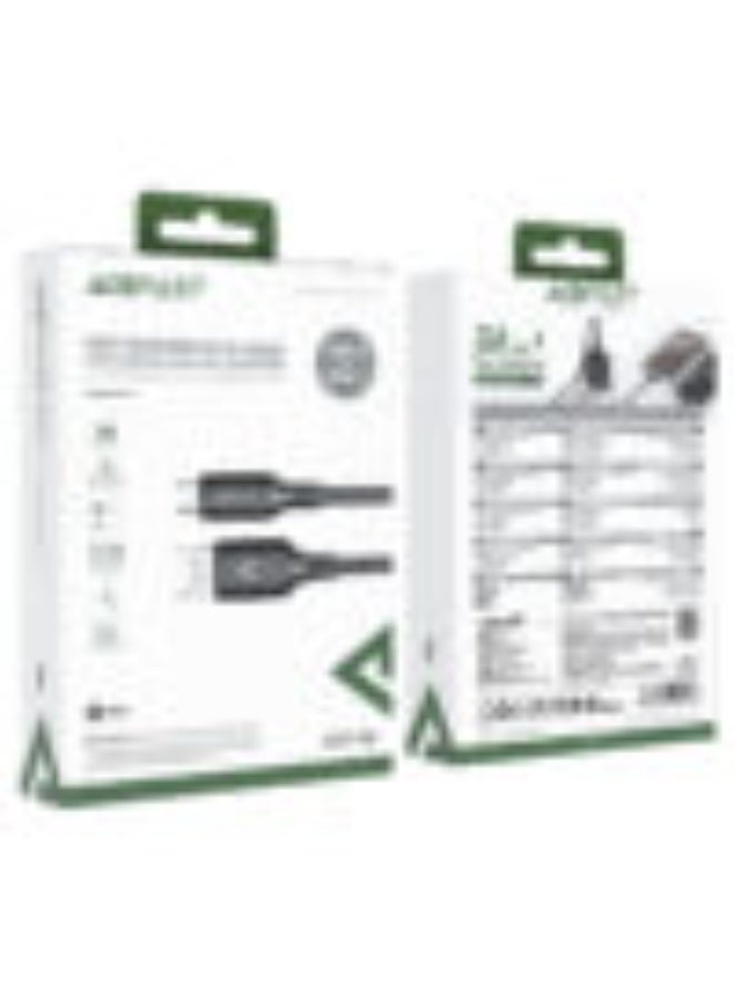 ACEFAST Charging Data Cable C17-04, USB-A to USB-C Cable, Current Up To 3A, TPU Connectors and Silicone Wire, High-Speed Data Transmission - Black - Image 5