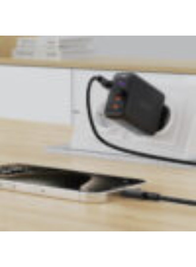 ACEFAST Charging Data Cable C17-04, USB-A to USB-C Cable, Current Up To 3A, TPU Connectors and Silicone Wire, High-Speed Data Transmission - Black - Image 4