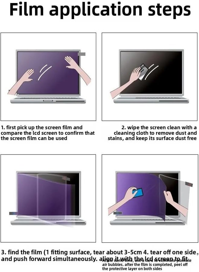 General 2 Pack Screen Protector Film Compatible with Lenovo ThinkPad E16 Gen 3 2025 16 Inch HD Crystal Clear Anti Scratch Anti Fingerprint Soft Film  - Image 5