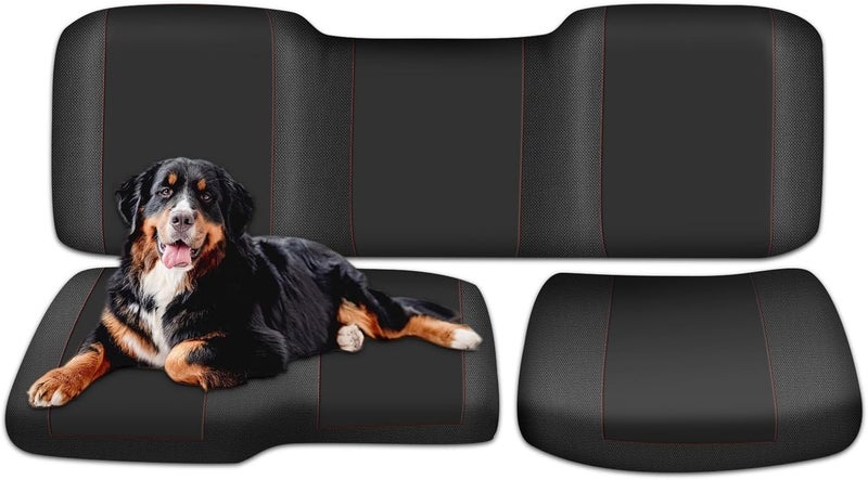 BORDAN Waterproof UTV Seat Cover Set for Polaris Ranger XP 1000/Crew (3PCS) - Image 1
