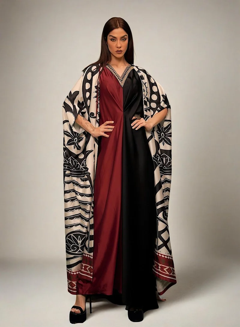 ECSTACY Kaftan dress set
