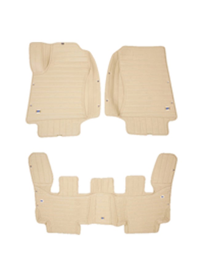 دي بي تي تلبيسة أرضية السيارة، سجاد أرضية السيارة، فرز الوان، طقم 11 قطع - Image 1