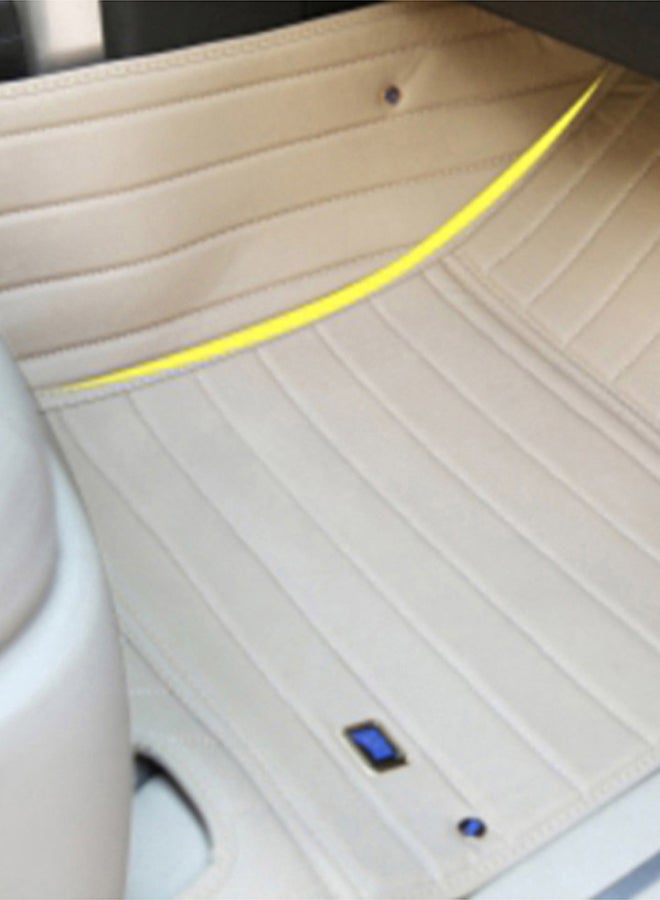 دي بي تي تلبيسة أرضية السيارة، سجاد أرضية السيارة، فرز الوان، طقم 11 قطع - Image 2