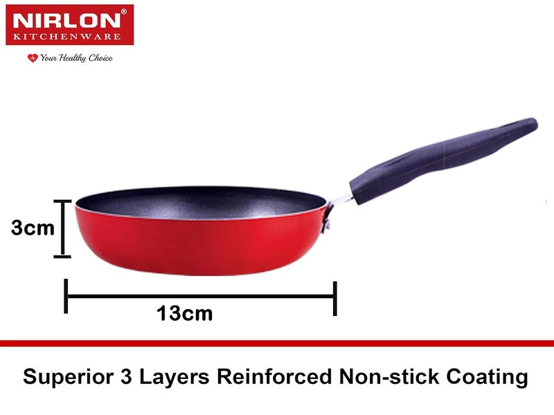 Nirlon Nirlon Non Stick Pots and Pans Non Stick Cookware Set of 4 Pieces with Bakelite Handle (FT11_CVG_CS22_CS24) - Image 3