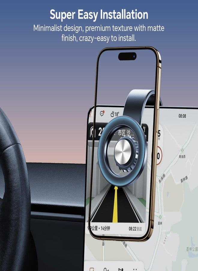 Kaistyle for Magsafe Car Mount【Super Suction】Phone Holders for Your Car Magnetic【Bendable Memory Alloy】Windshield Magnetic Phone Holder Car Accessories for iPhone 16 15 14 13 12 Pro Max Plus Magsafe Case - Image 4