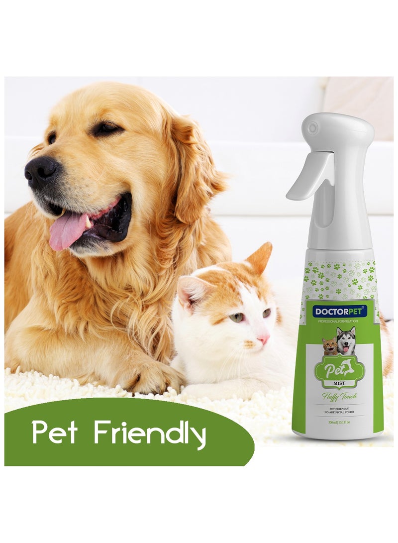 DOCTERPET Doctor Pet Pet Mist Fluffy Touch Continuous Spray 100ML - Pet Friendly Grooming Spray - Long-Lasting Cologne for Cats & Dogs with Fresh Fragrance  - Image 3