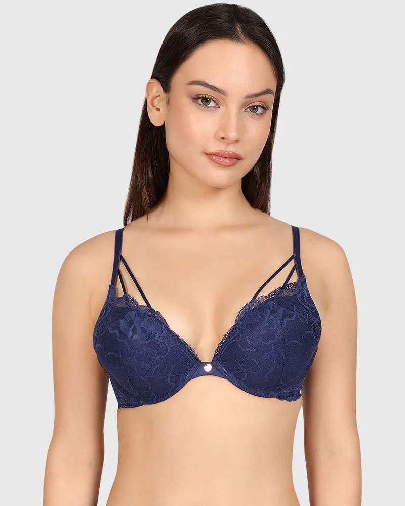 Isla & Evie Isla & Evie Obvious Double Pushup Plunge Bra