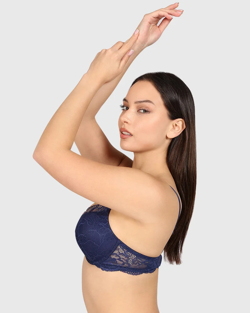 Isla & Evie Isla & Evie Obvious Double Pushup Plunge Bra