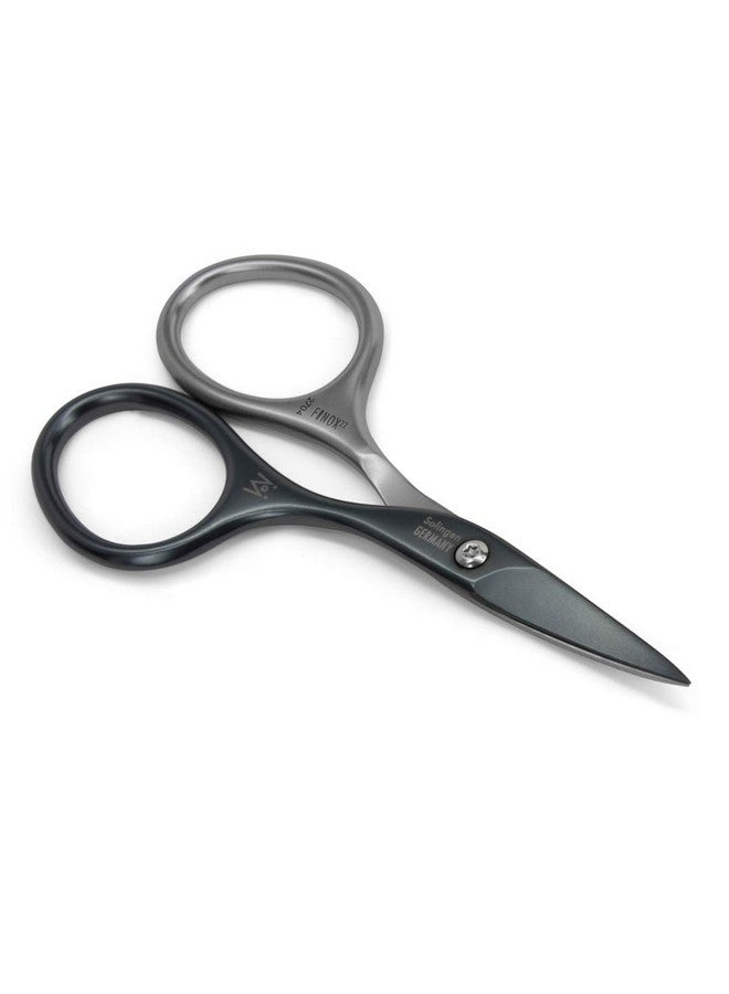 GERmanikure Professional Nail Cutter Scissors - Self-Sharpening Finox22 Titanium Coated Stainless Steel Manicure Tools In Leather Case - Ethically Made In Solingen Germany - 2704 - Image 2