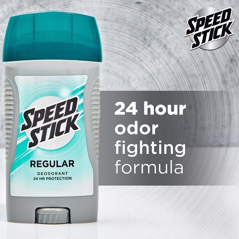 Speed Stick Men's Deodorant, Regular, 3 Ounce, 4 Pack - Image 3