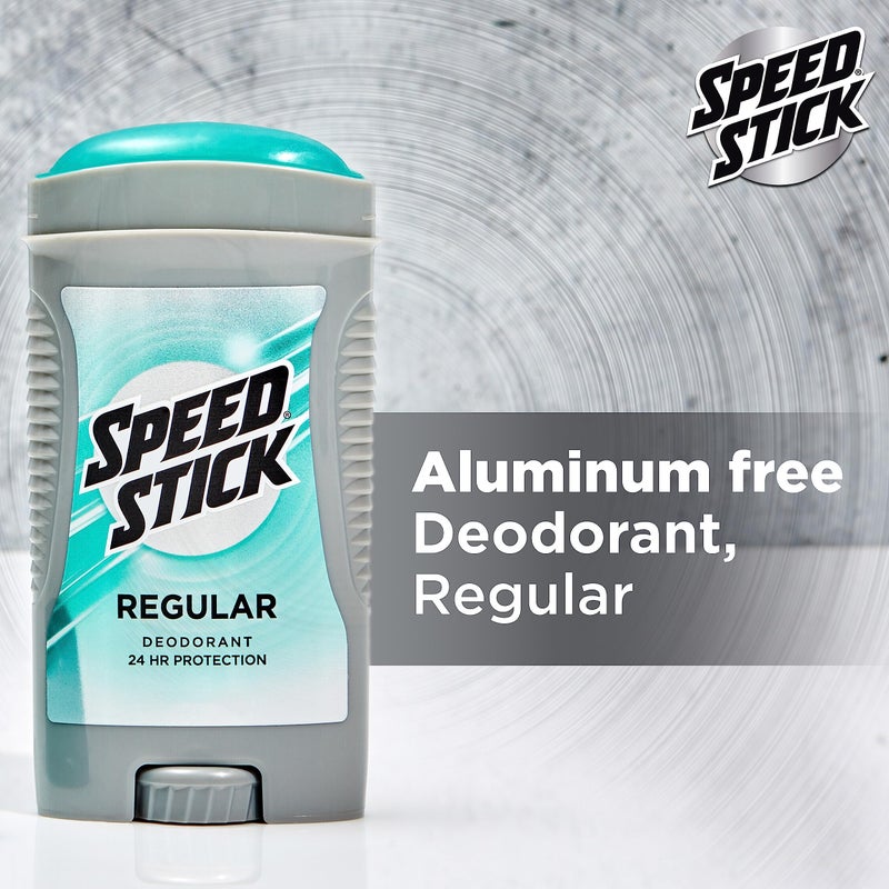 Speed Stick Men's Deodorant, Regular, 3 Ounce, 4 Pack - Image 2