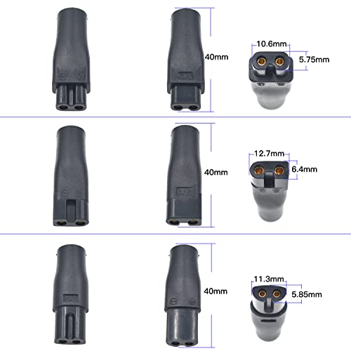 BOEEA 8 PCS Power Cord 5V Replacement Charger USB adapter Suitable for Hair Clippers, Beard trimmers, Shavers, Beauty Instruments, Desk Lamps, Purifiers. - Image 3