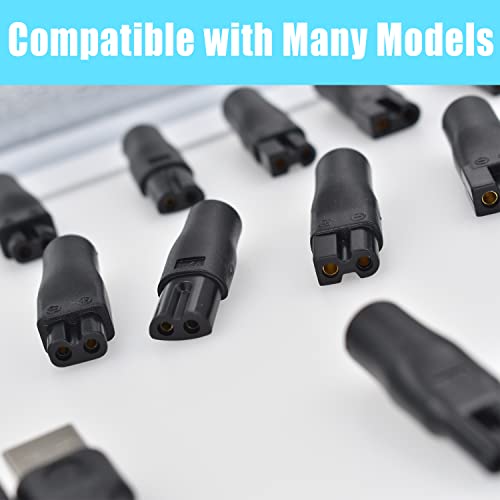 BOEEA 8 PCS Power Cord 5V Replacement Charger USB adapter Suitable for Hair Clippers, Beard trimmers, Shavers, Beauty Instruments, Desk Lamps, Purifiers. - Image 5