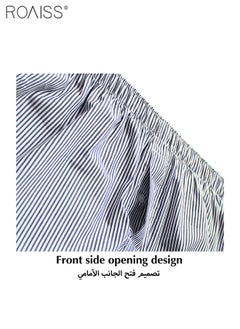 roaiss 4-Piece Men'S Loose Underwear Pure Cotton Plaid Home Shorts Unconstrained And Comfortable Underwear  - Image 2