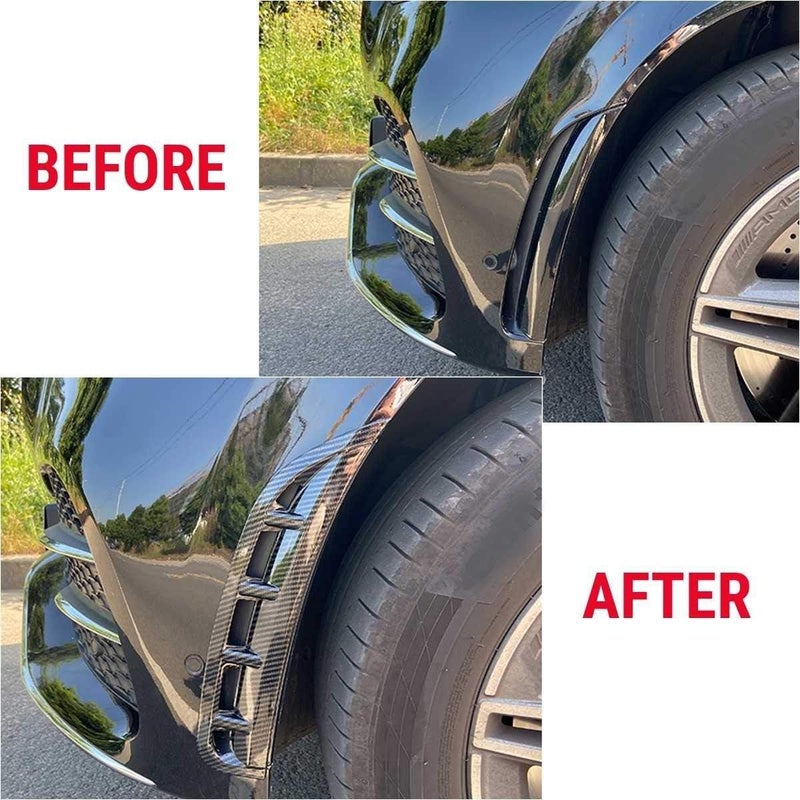 DEMULAX Front Bumper Side Air Vent Splitter Spoiler for Mercedes - Image 4