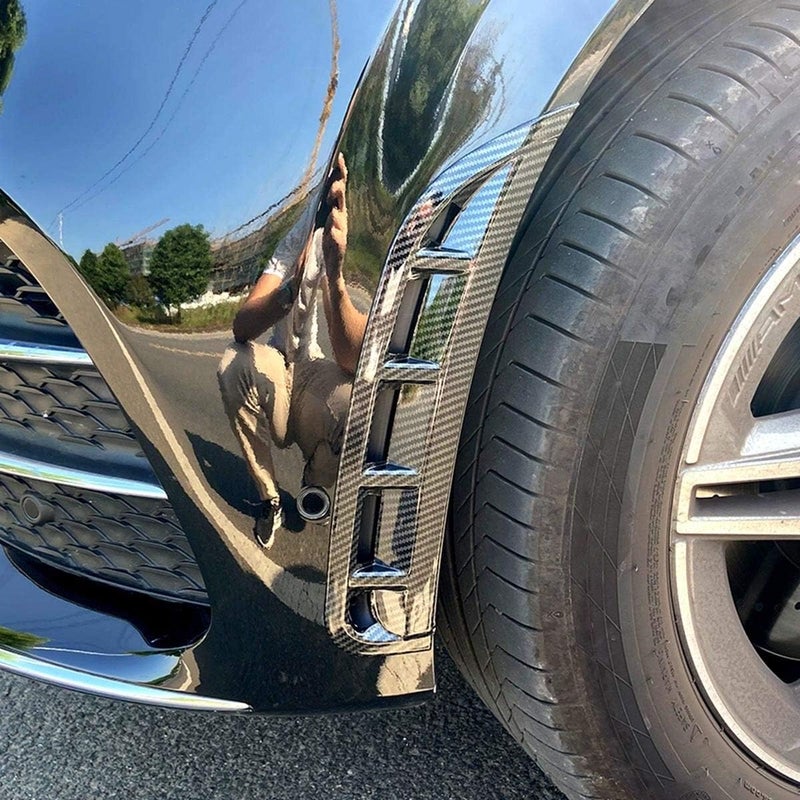 DEMULAX Front Bumper Side Air Vent Splitter Spoiler for Mercedes - Image 5