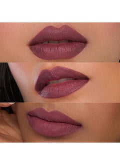 SUGAR Cosmetics SUGAR Cosmetics Matte As Hell Crayon Lipstick - 15 Stephanie Plum (Plum Mauve) with Sharpener Highly Pigmented, Creamy Texture, Long Lasting Matte Finish  - Image 4