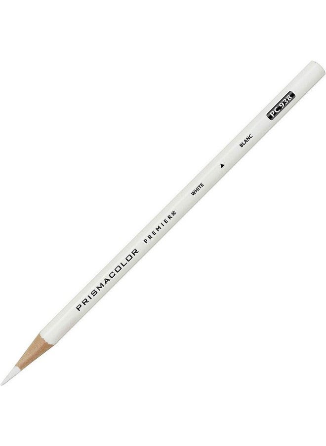 بريزما كالر قلم رصاص ملون 3365 Premier Soft Core، أبيض (عبوة من 12 قطعة)  - Image 1