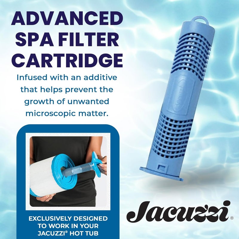 Jacuzzi ProClear Mineral Spa Sanitizer Cartridge – 2890-185, Hot Tub Mineral Cartridge for J-300, J-400 & J-500 Series, Easy-to-Install Design Supports Balanced Water and Reduced Chemical Use - Image 2