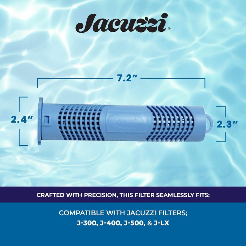 Jacuzzi ProClear Mineral Spa Sanitizer Cartridge – 2890-185, Hot Tub Mineral Cartridge for J-300, J-400 & J-500 Series, Easy-to-Install Design Supports Balanced Water and Reduced Chemical Use - Image 3