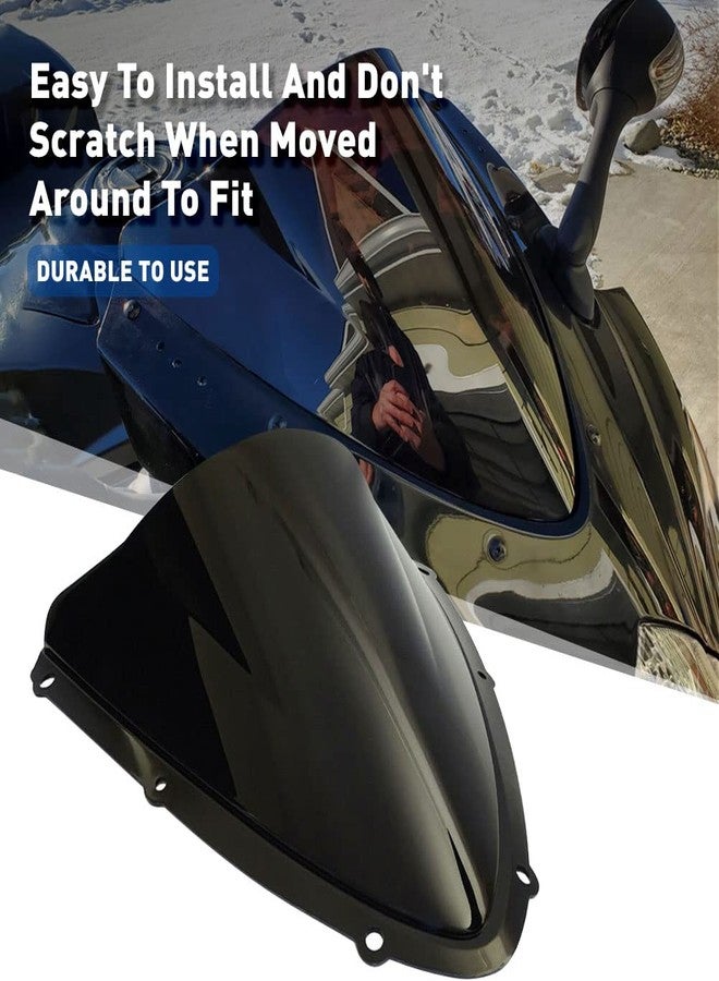 GZYF Black Windscreen Windshield For Suzuki GSXR600 GSXR750 2008-2010 K8 - Image 5