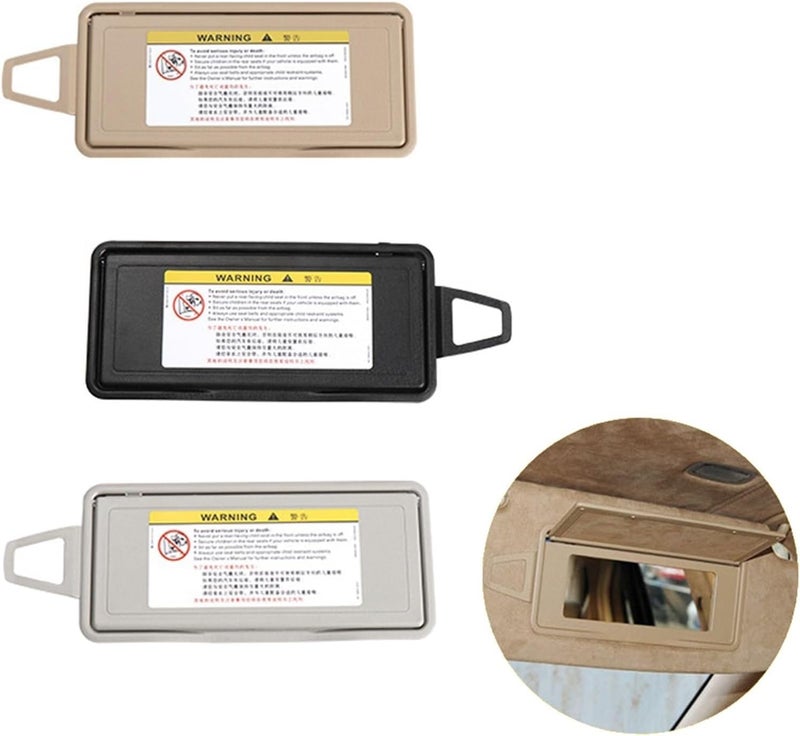 DEMULAX Sun Shade Visor Makeup Mirror Cover for Mercedes-Benz - Image 2