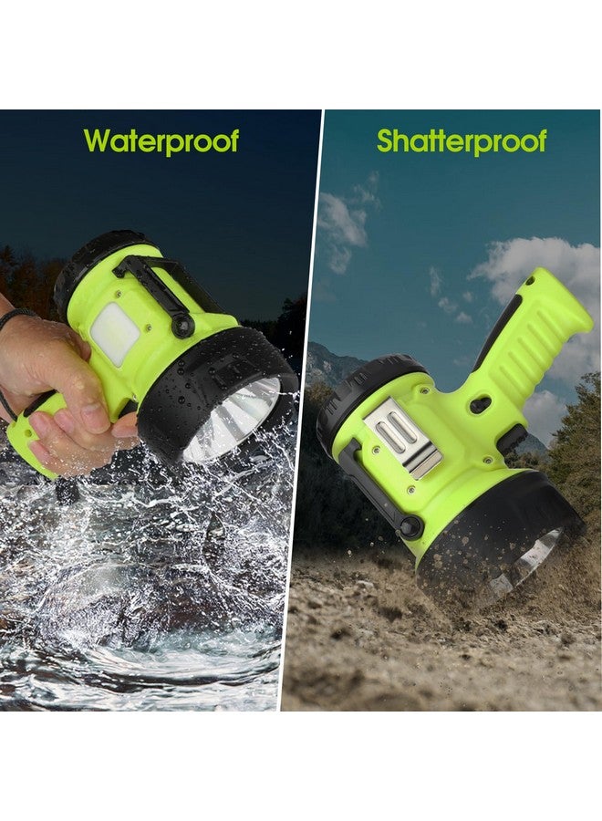 WENFENG Rechargeable Spotlight Flashlight with 1000,000 High Lumen LED, Waterproof Handheld Bright Outdoor Spot Light Searchlight for Boating, Camping - Image 5