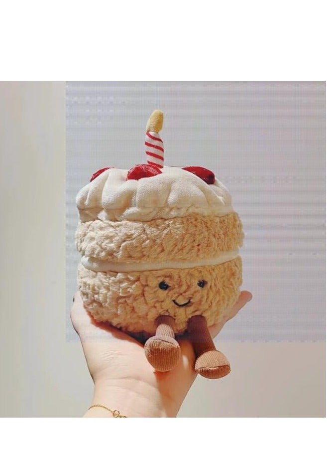 Singing Birthday Cake Music Doll Cute Plush Toy Birthday Gift - Image 2