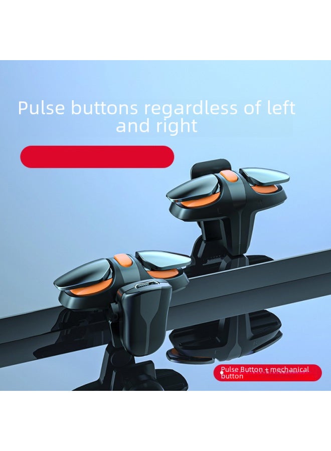 وحدة تحكم ألعاب الكمبيوتر الرقمية عصا التحكم لأجهزة الكمبيوتر التي تعمل بنظام Windows 7/8/10 وظيفة الاهتزاز 8 اتجاهات D-pad 12 أزرار إطلاق النار - لون المنتج: JS65 ستة أصابع عالية التردد - Image 2