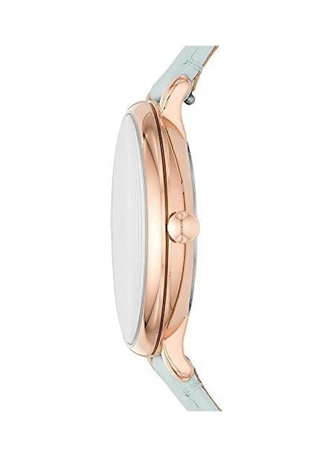 FOSSIL Women Jacqueline Mint Green Watch - 38 mm - Green - Image 2