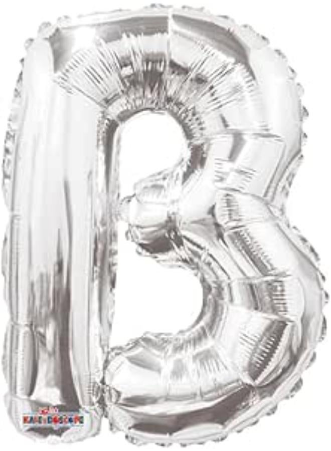 letter b silver mini shp